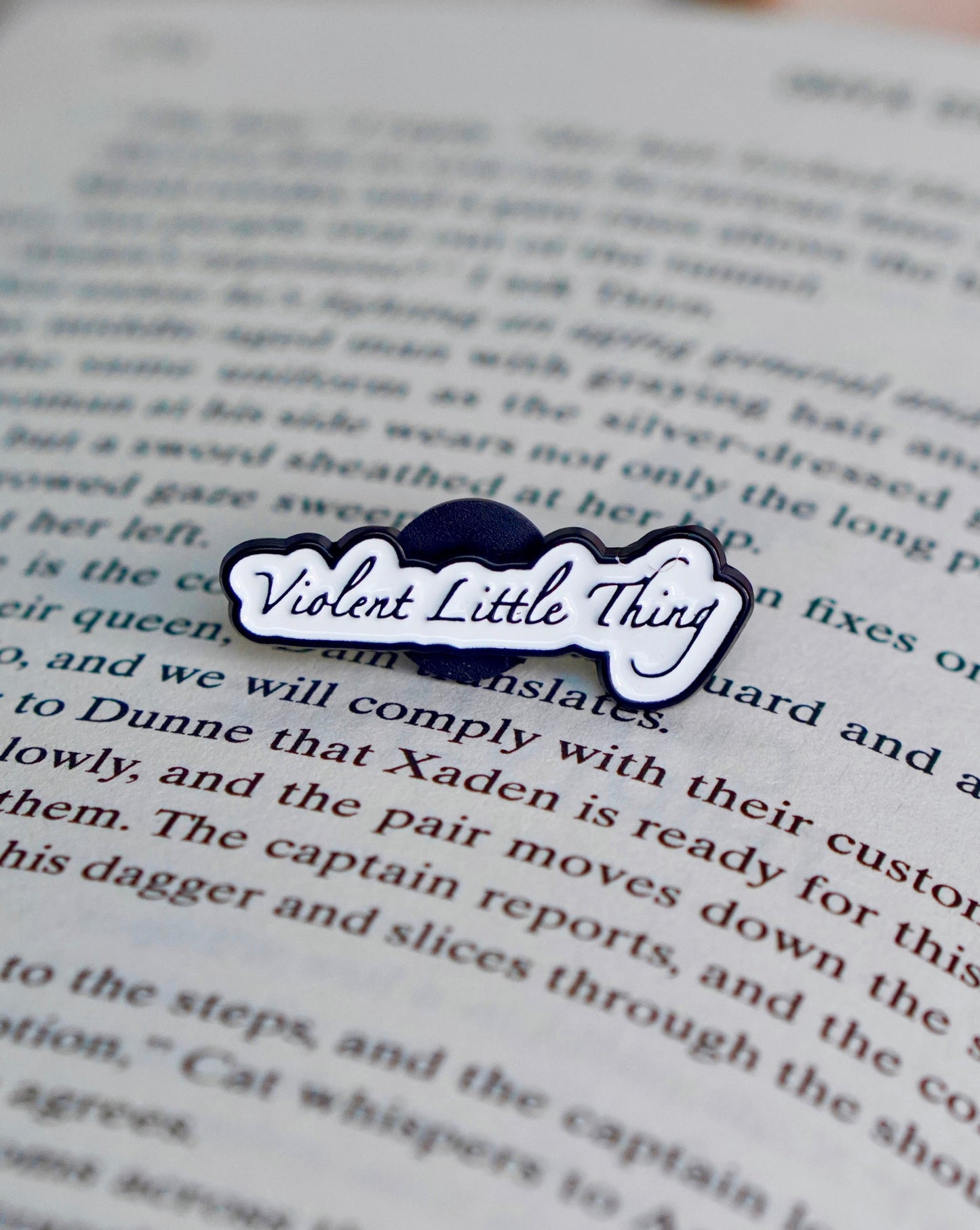 Fierce Little Thing Enamel Pin