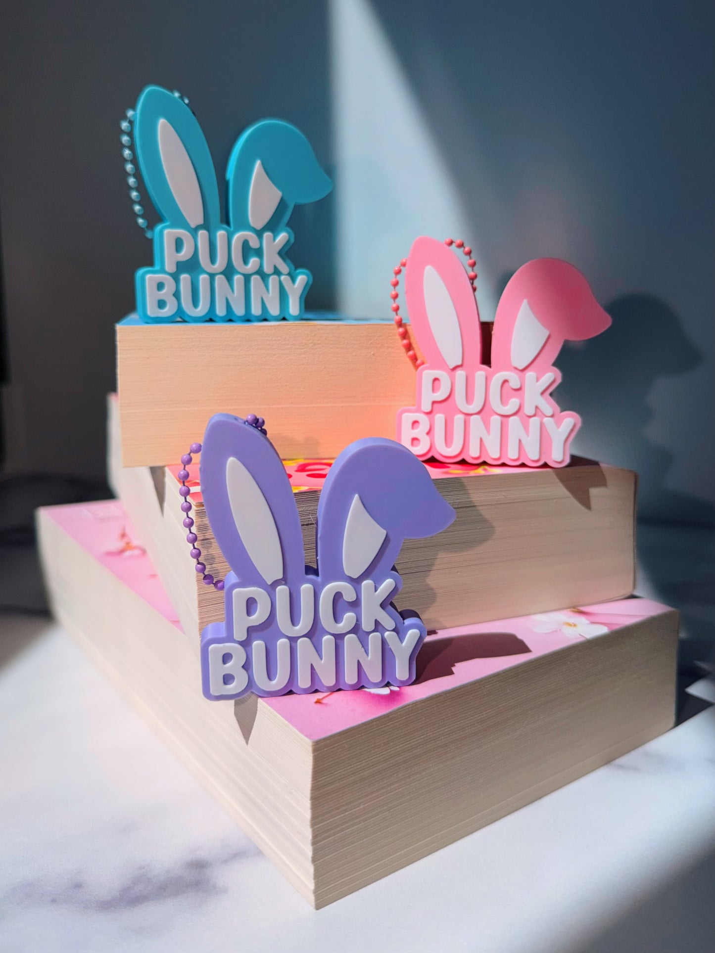 Puck Bunny Keychain
