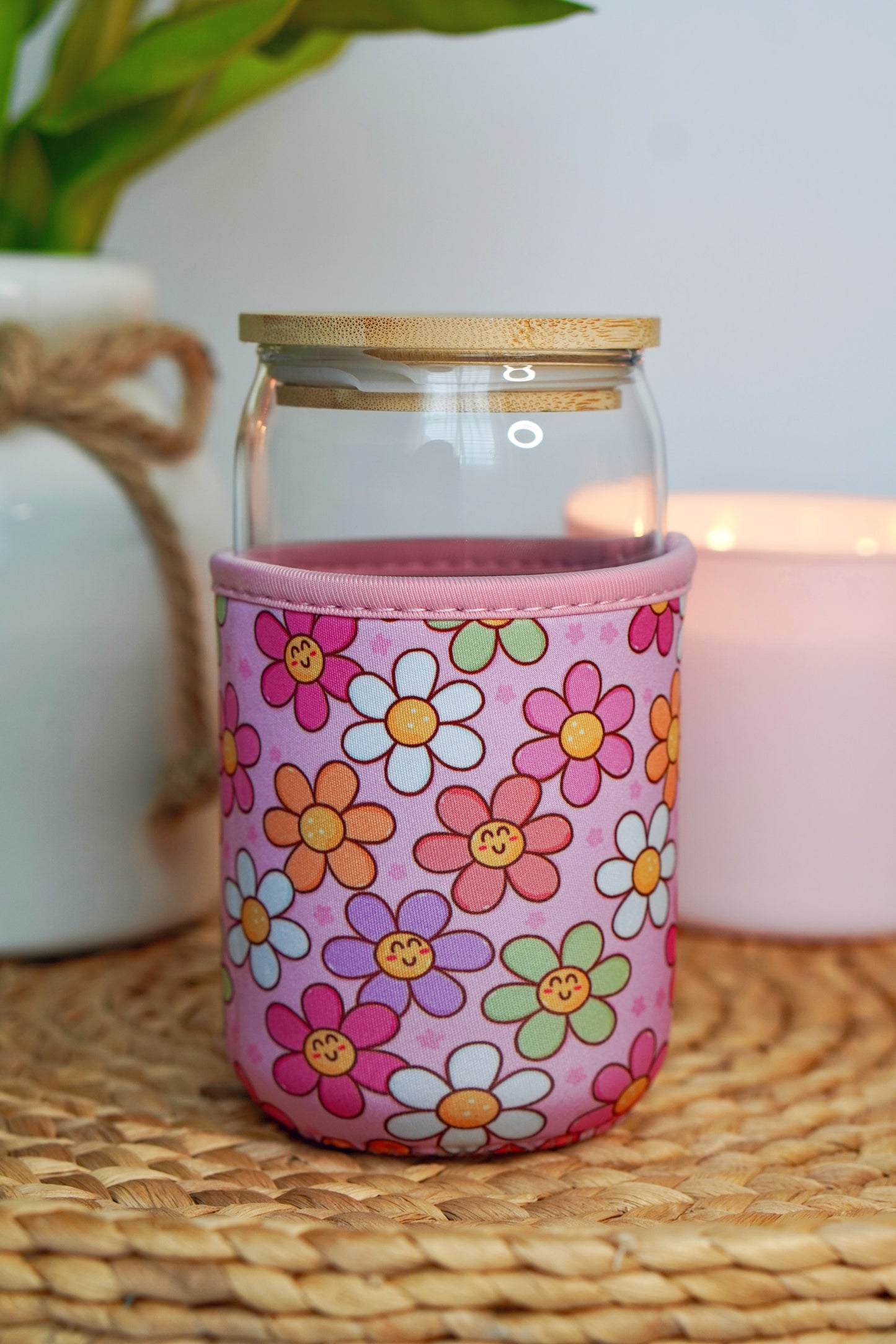 Happy Daisy Small Cup Sleeve