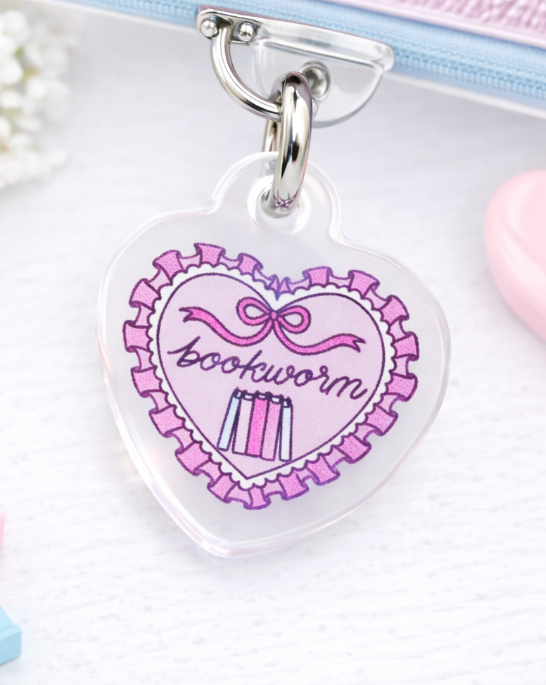 Bookworm | Dainty Mini Kindle Charm