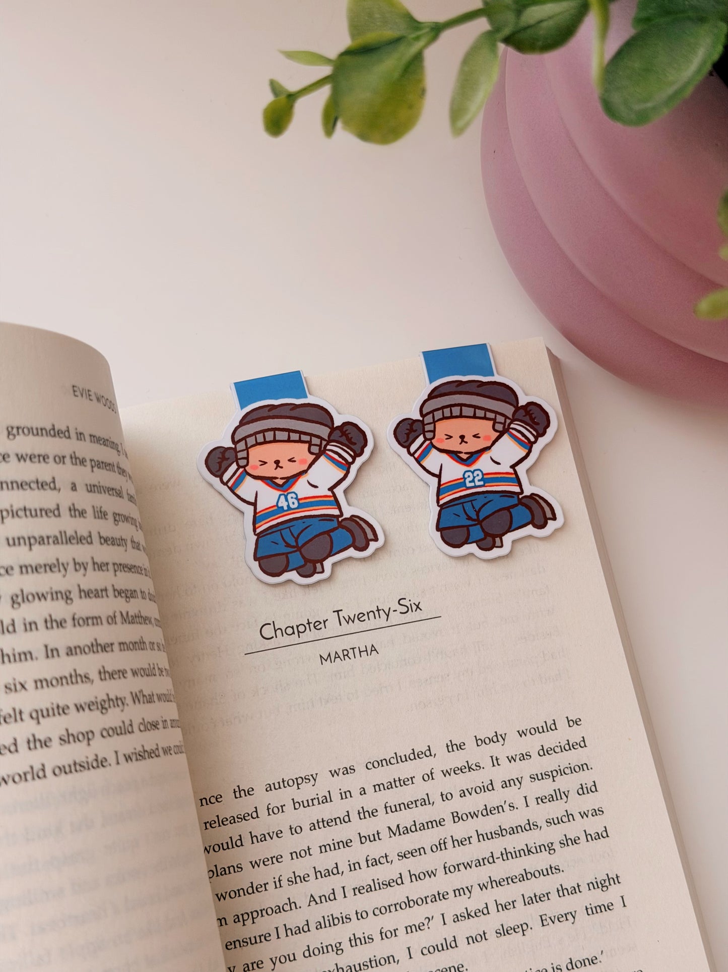 Beary Briar Boys Magnetic Bookmark