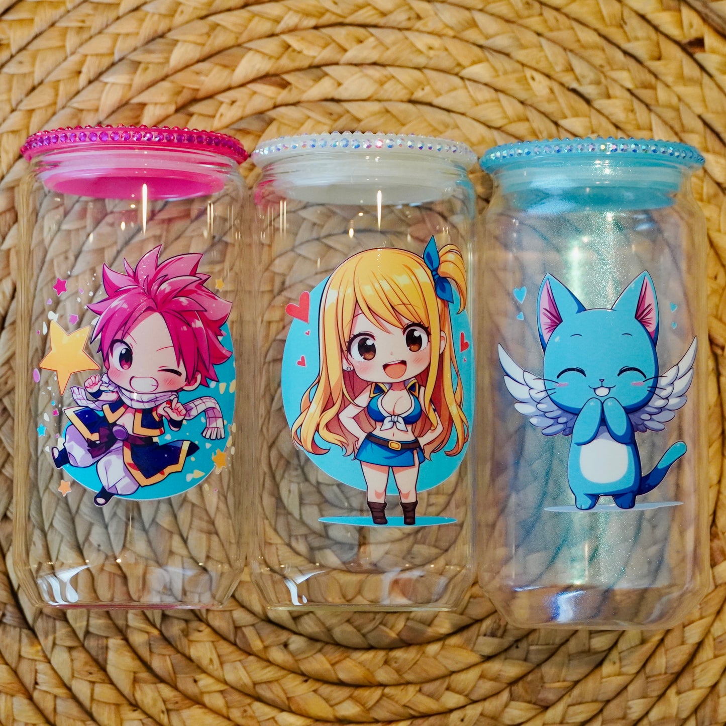 Happy Cat | Iced Coffee Glass ✨LAST ONE✨