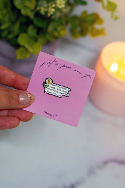 Kindness Enamel Pin