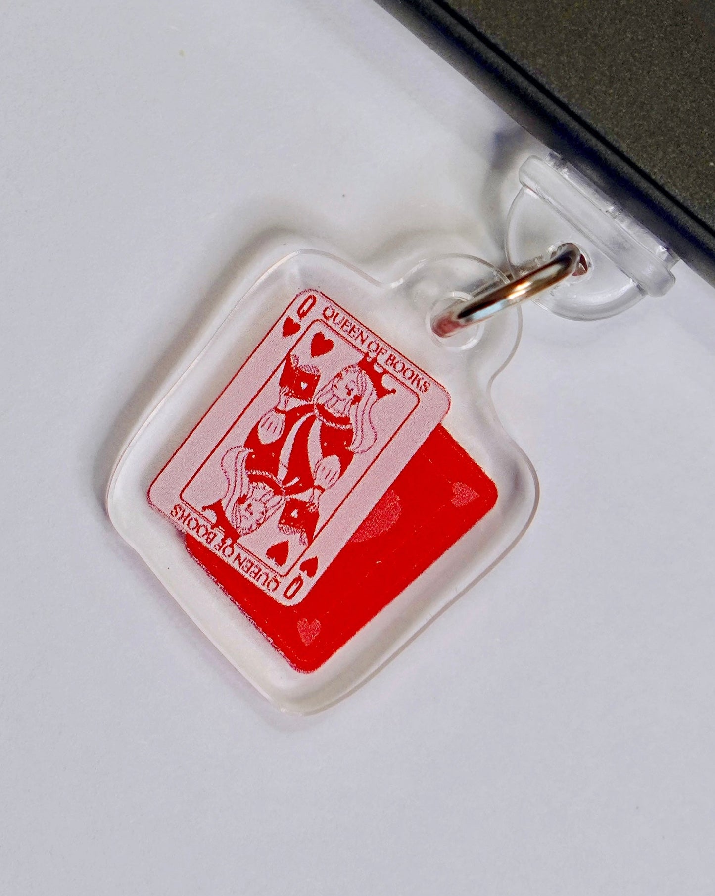 Queen of Books | Dainty Mini Kindle Charm