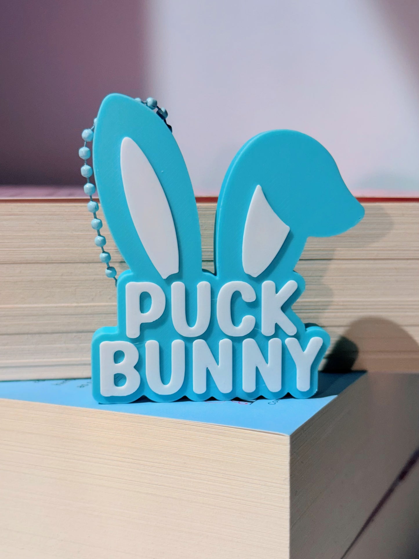Puck Bunny Keychain