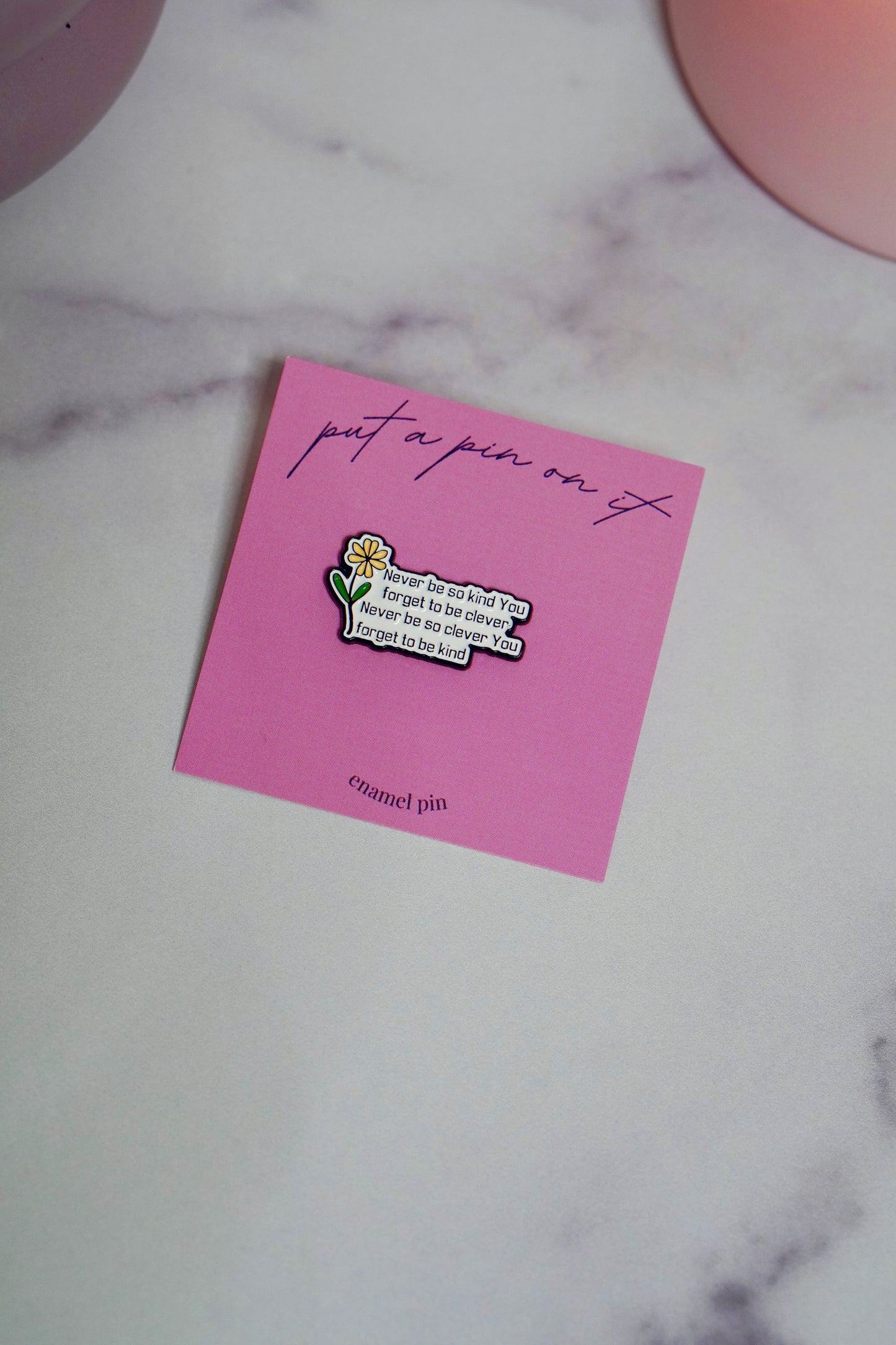 Kindness Enamel Pin