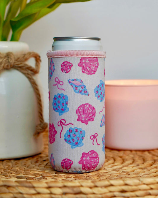 Seashell Sweetheart Tall Can Sleeve