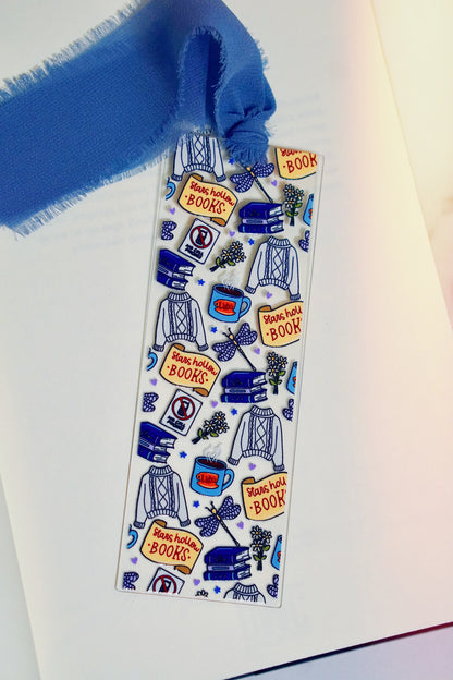 SH Books Acrylic Bookmark