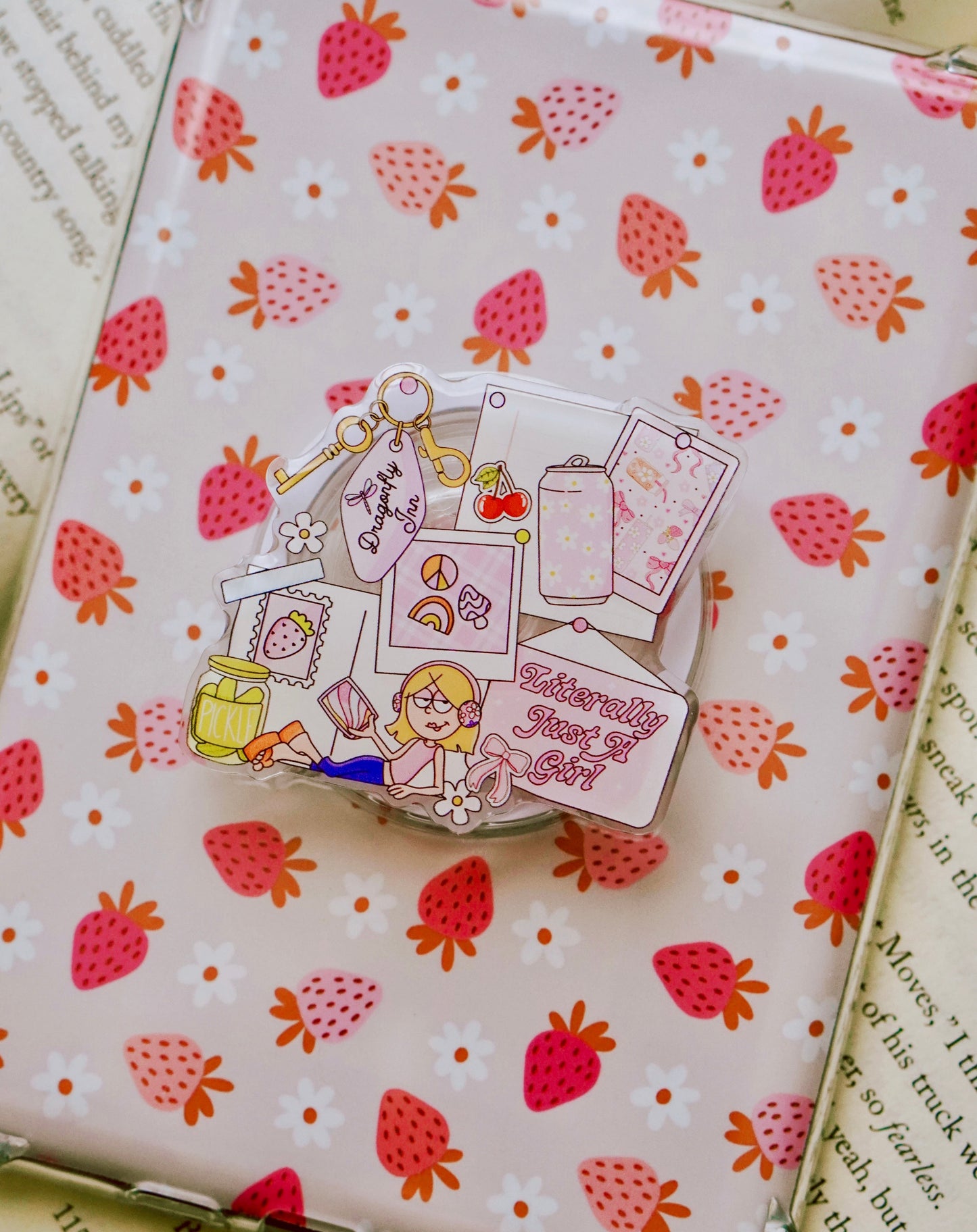 Literally Just a Girl Pretty Pop | MagSafe Grip