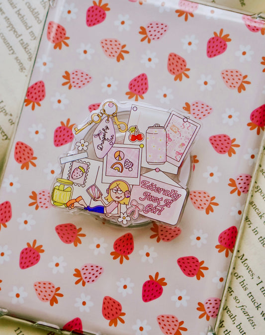 Literally Just a Girl Pretty Pop | MagSafe Grip