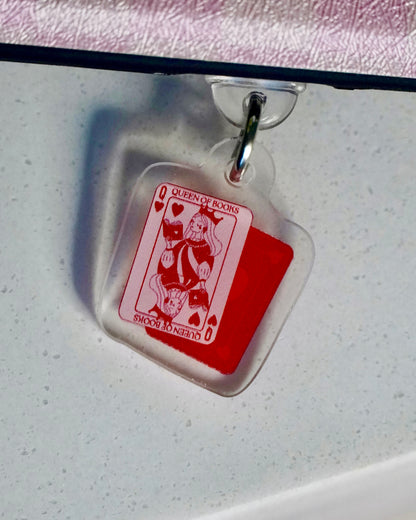 Queen of Books | Dainty Mini Kindle Charm