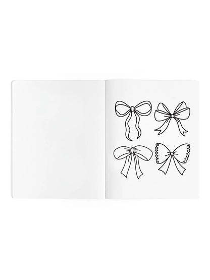 Bows & Blooms Coloring Book