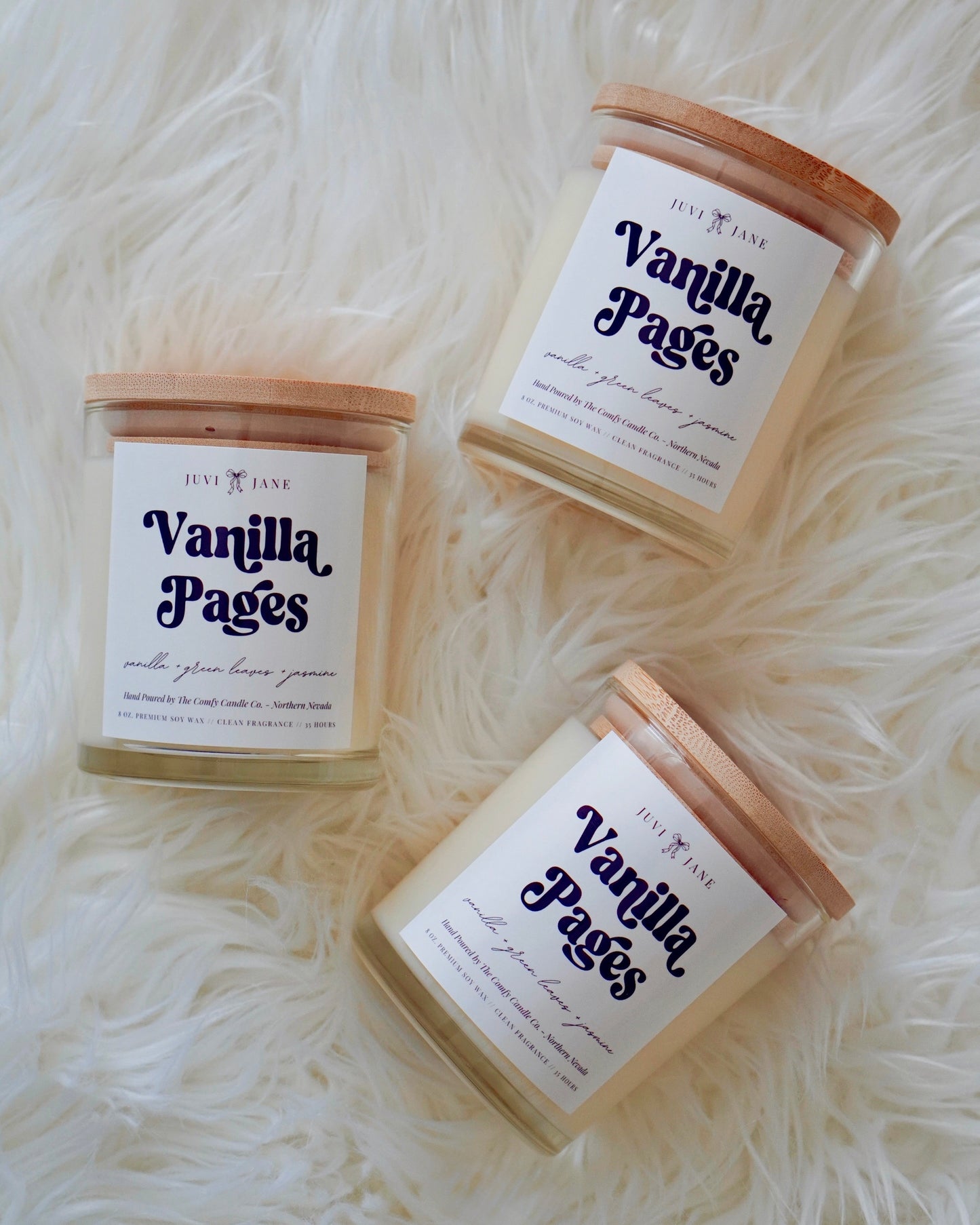 Vanilla Pages Candle