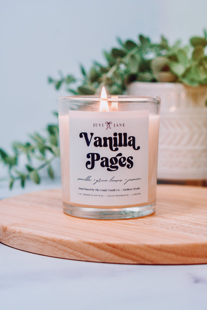 Vanilla Pages Candle