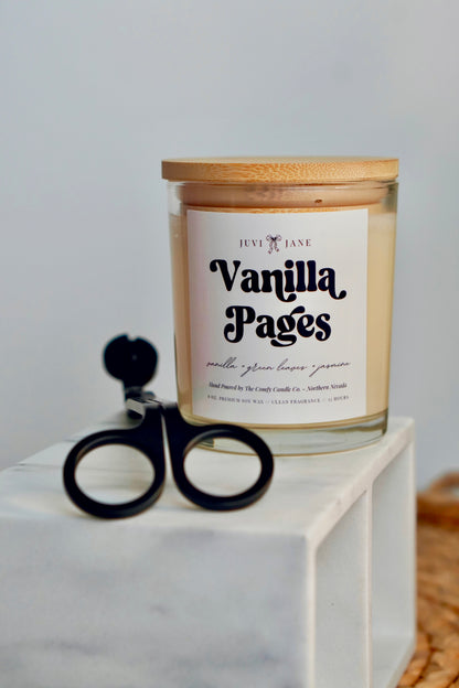 Vanilla Pages Candle