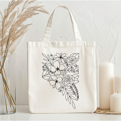 Nevada Floral Tote Bag