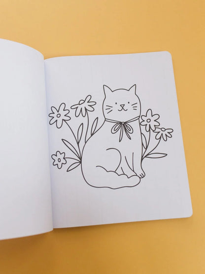 Cat Lover Coloring Book