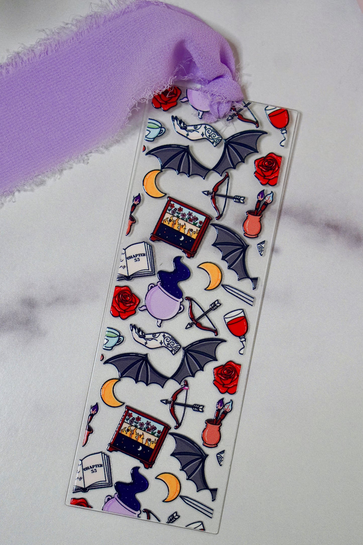 Fae Fantasy Aesthetic Acrylic Bookmark