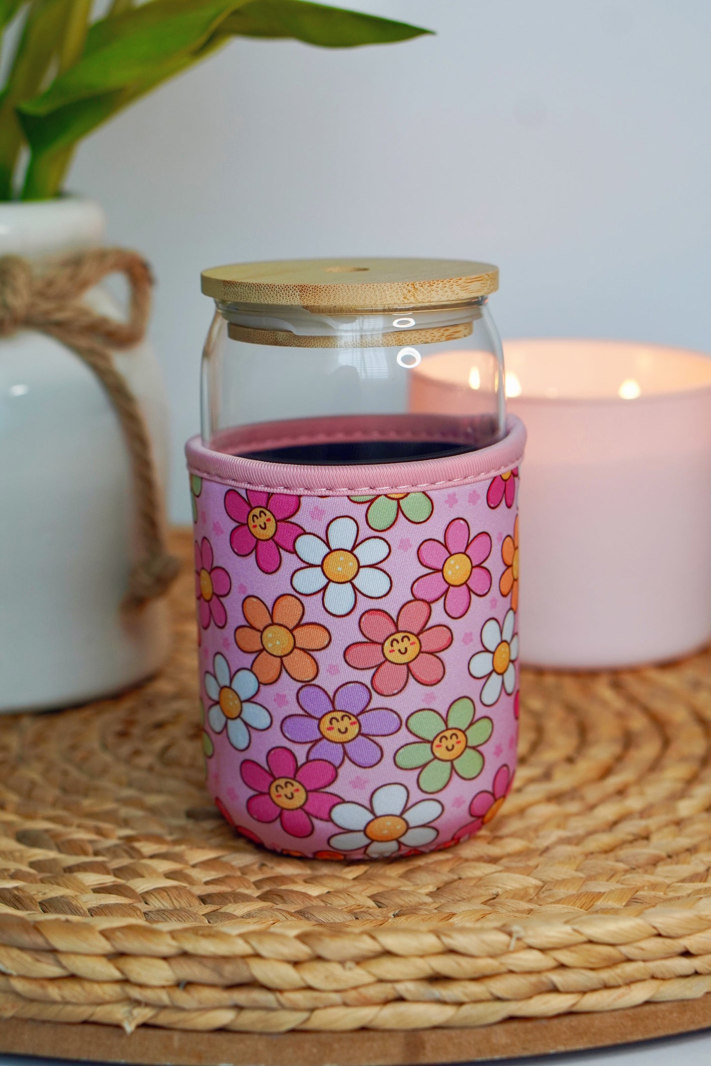 Happy Daisy Small Cup Sleeve