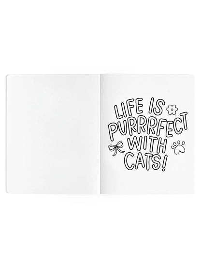 Cat Lover Coloring Book