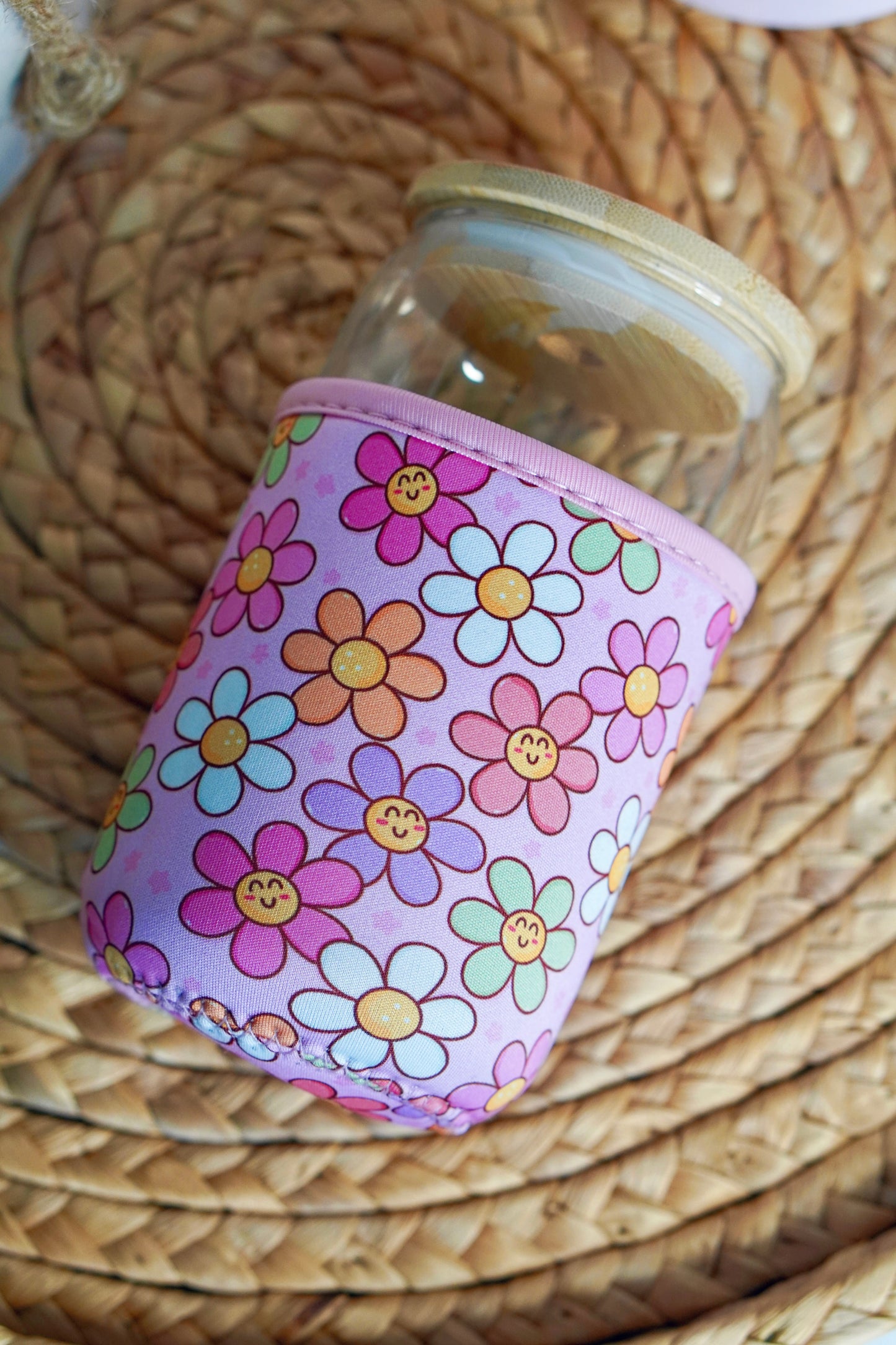 Happy Daisy Small Cup Sleeve