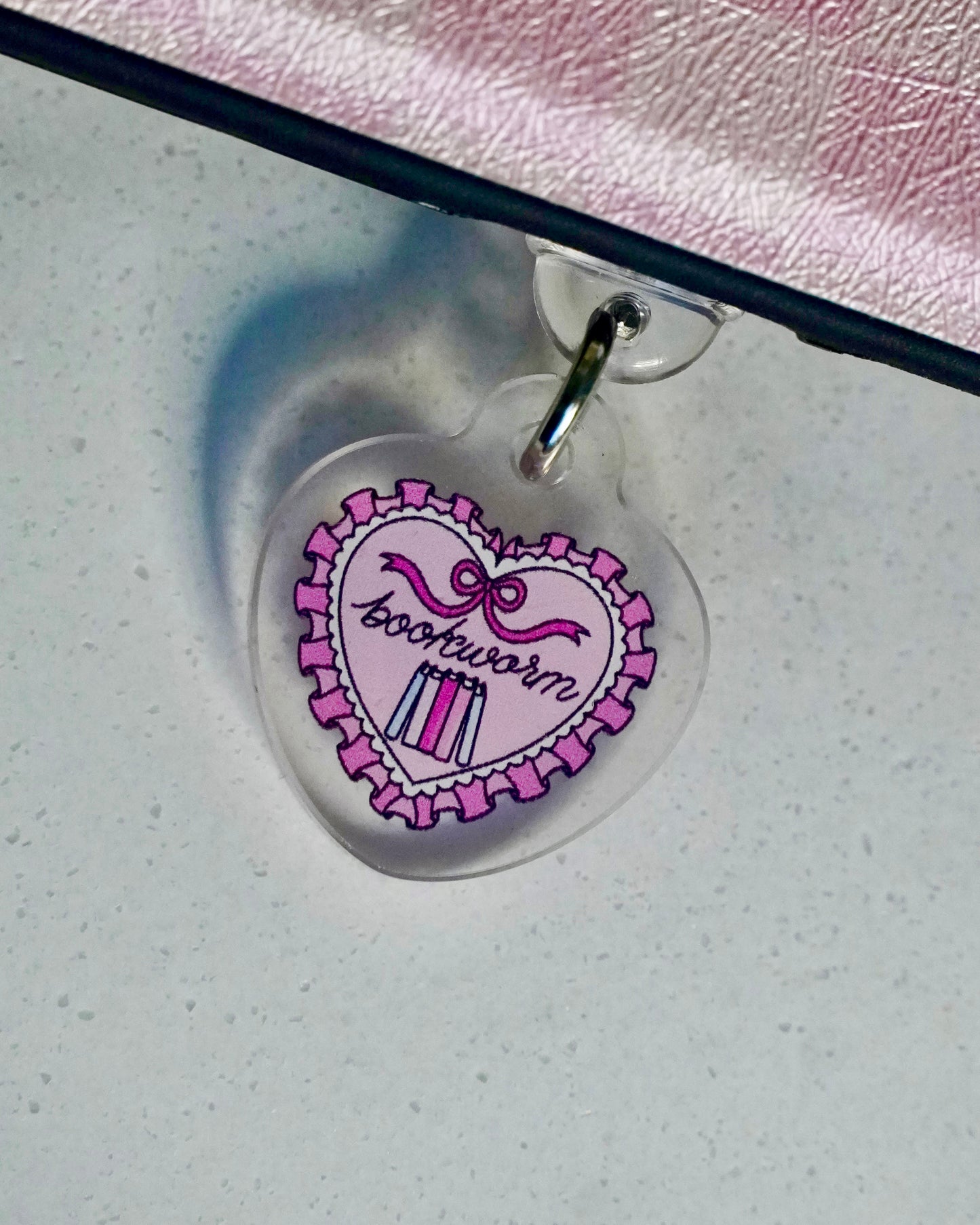 Bookworm | Dainty Mini Kindle Charm