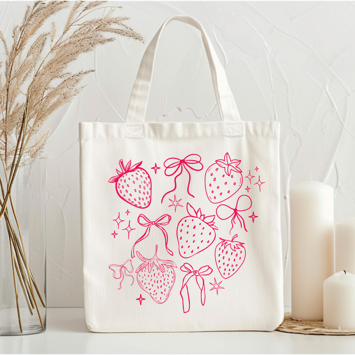 Strawberry Dreams Tote Bag