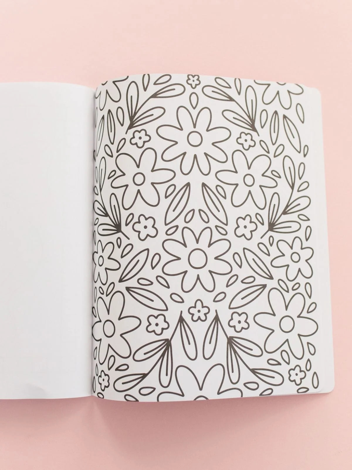 Bows & Blooms Coloring Book