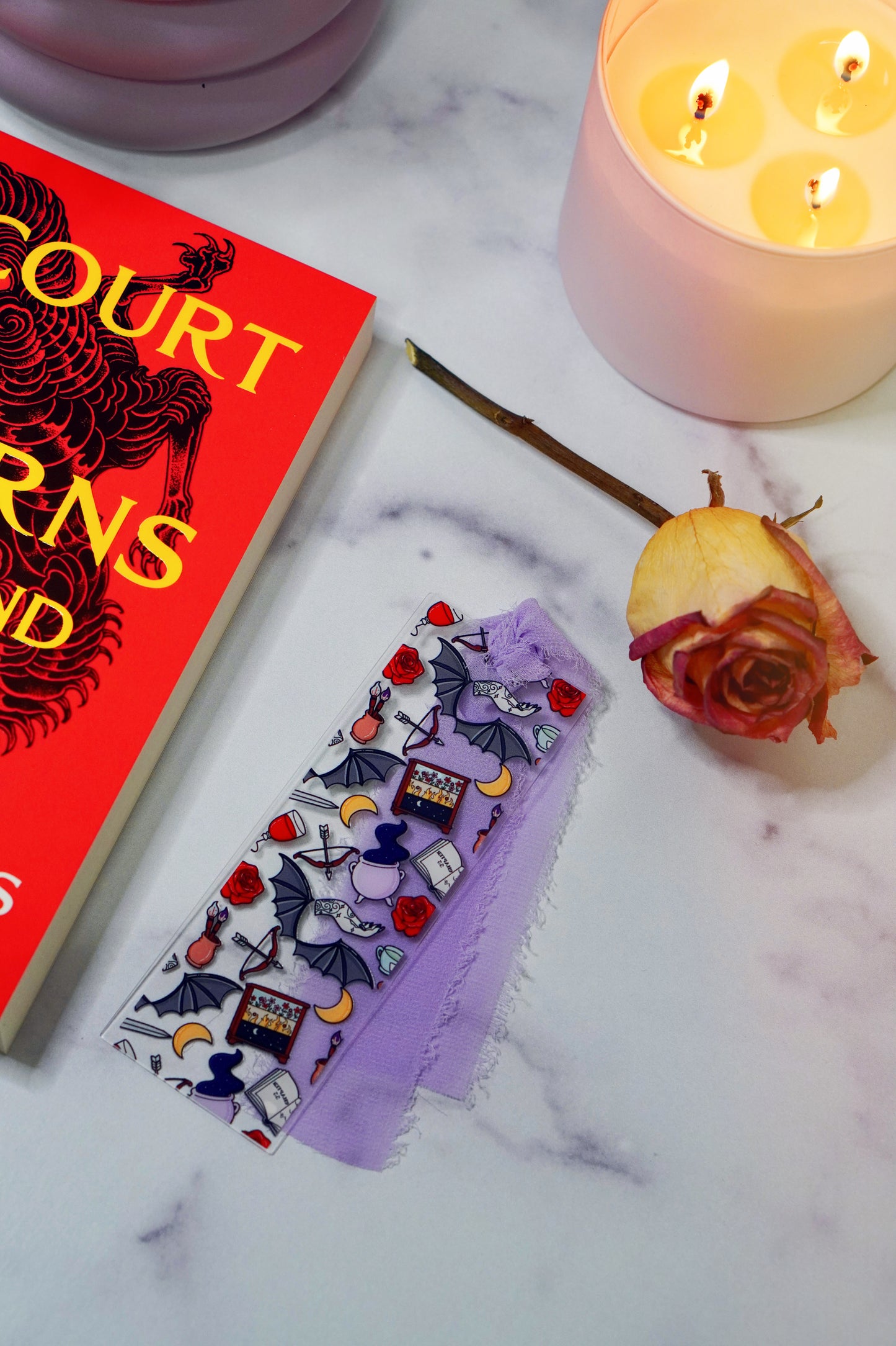 Fae Fantasy Aesthetic Acrylic Bookmark