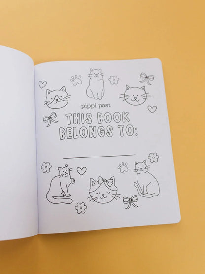 Cat Lover Coloring Book