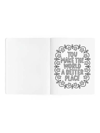 Bows & Blooms Coloring Book
