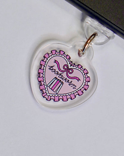 Bookworm | Dainty Mini Kindle Charm