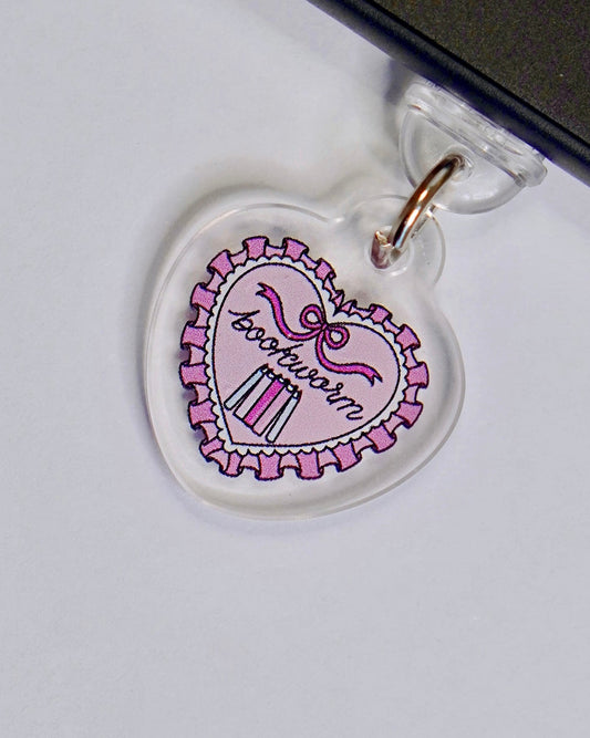 Bookworm | Dainty Mini Kindle Charm