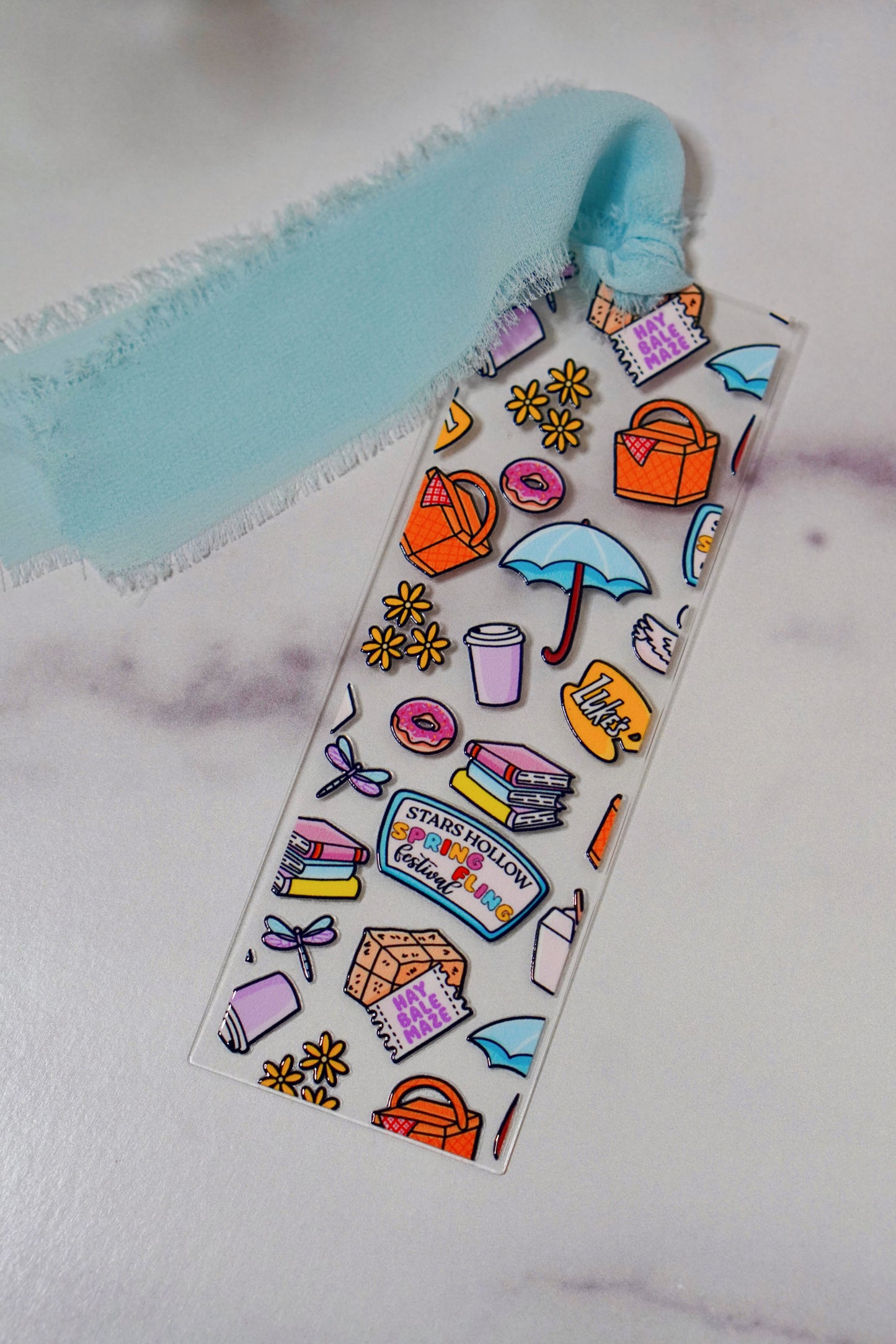 SH Spring Fling Acrylic Bookmark