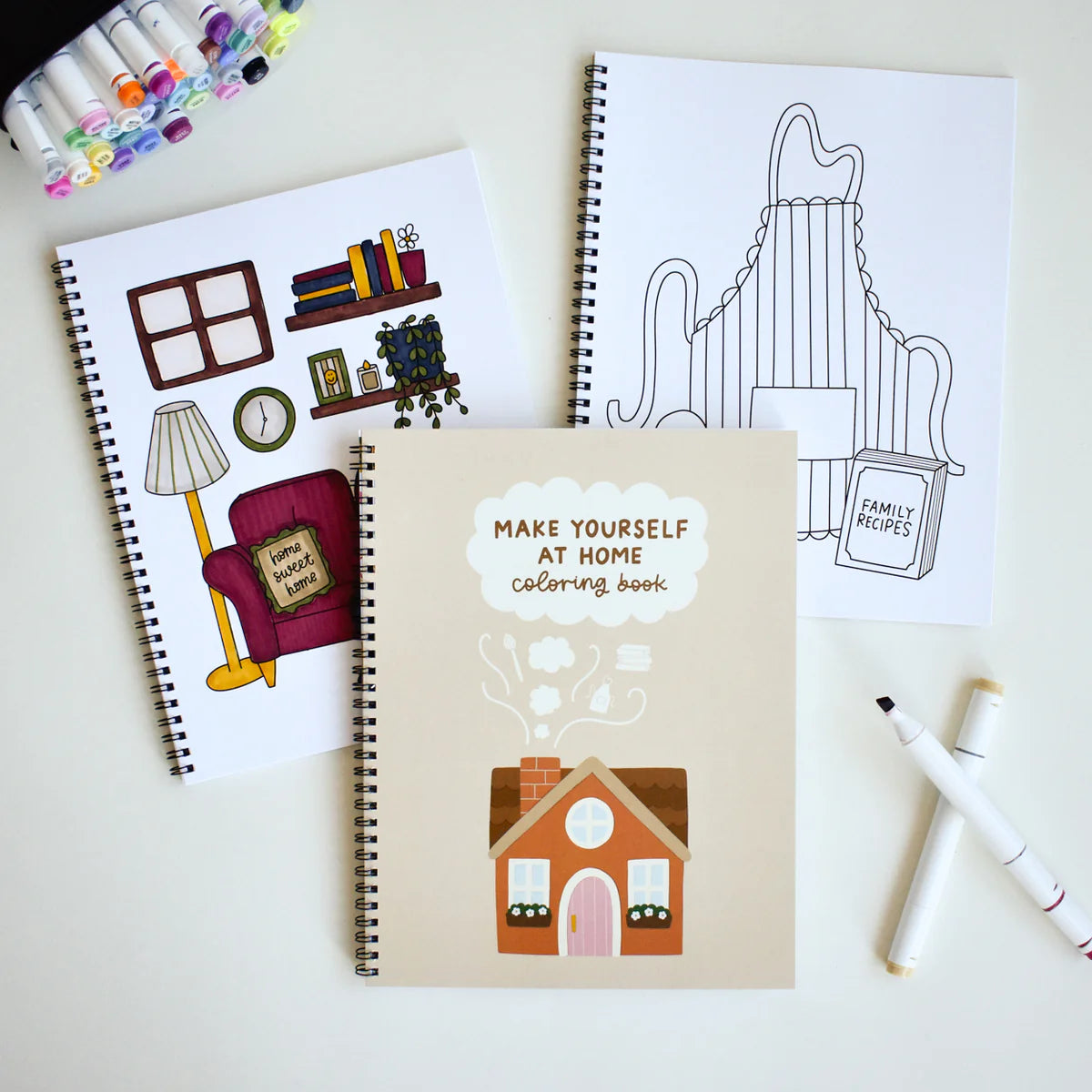 Make Yourself At Home Coloring Book