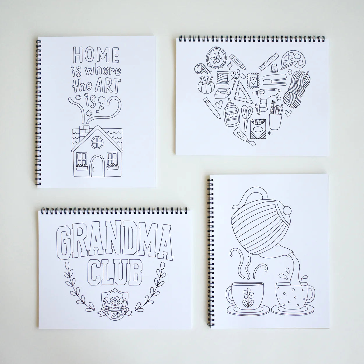 Make Yourself At Home Coloring Book