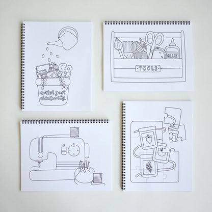 Make Yourself At Home Coloring Book