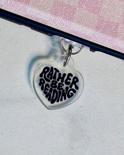 Rather Be Reading | Dainty Mini Kindle Charm