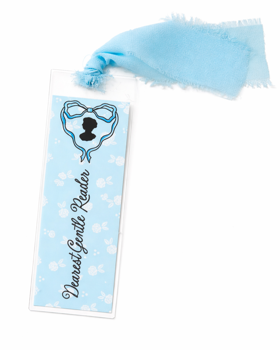 Dearest Gentle Reader (Blue) Acrylic Bookmark