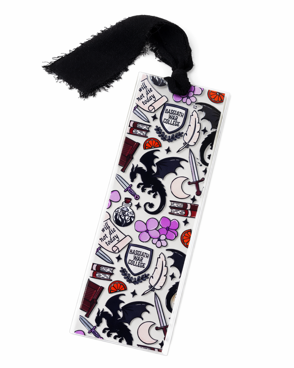 Ember & Wings Acrylic Bookmark