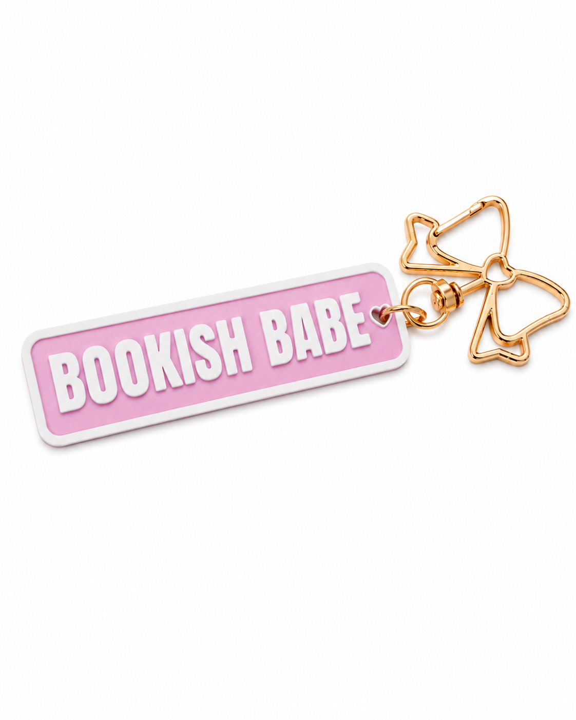 Bookish Babe 3D Printed Keychain