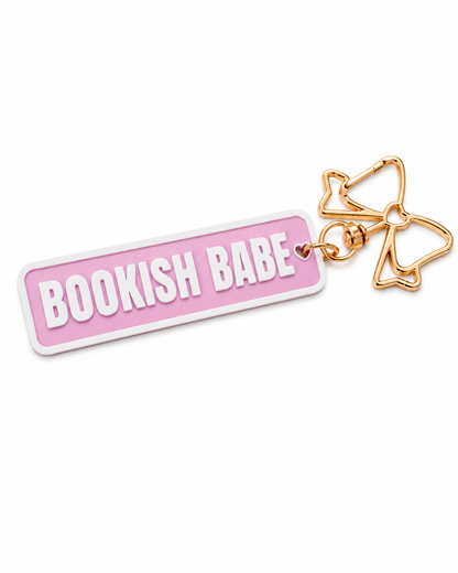 Bookish Babe 3D Printed Keychain