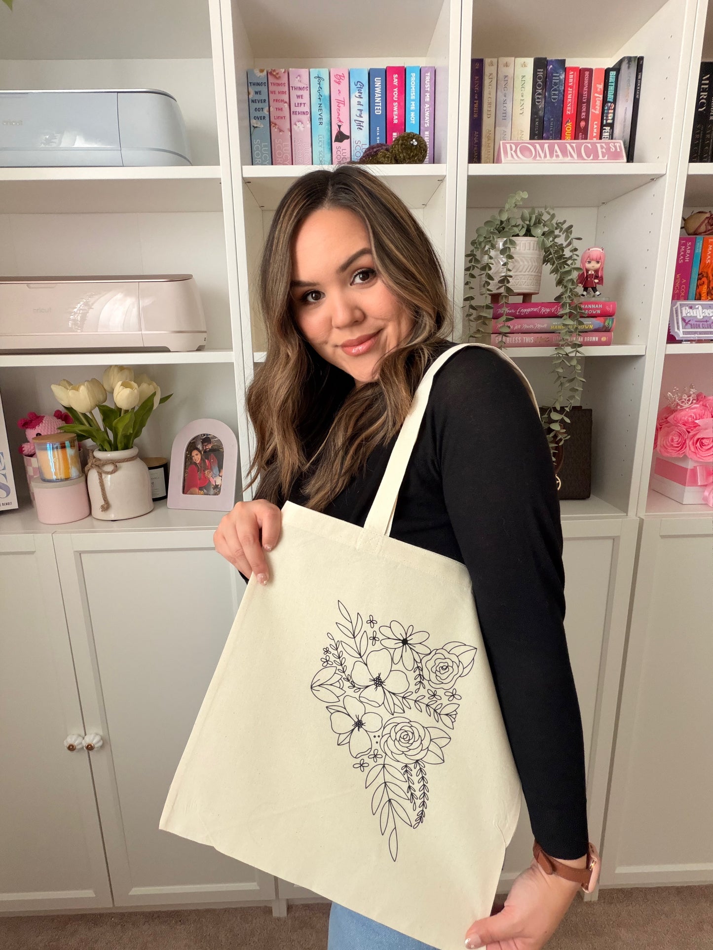 Nevada Floral Tote Bag