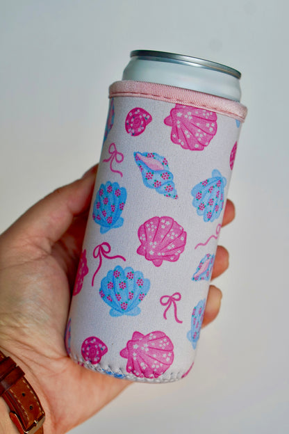 Seashell Sweetheart Tall Can Sleeve