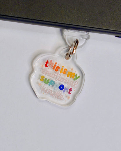 Emotional Support Kindle | Dainty Mini Kindle Charm