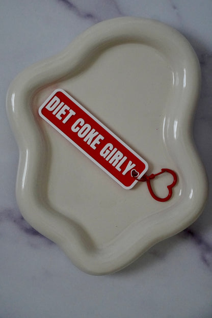 Diet Coke Girly 3D Printed Keychain