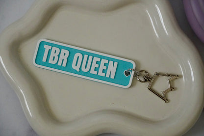 TBR Queen 3D Printed Keychain