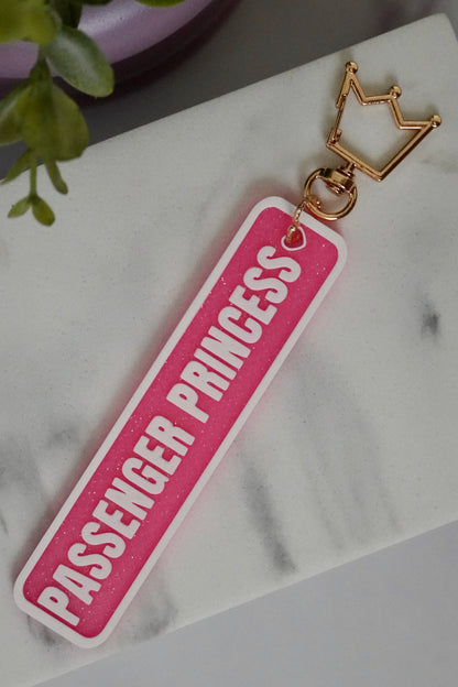 Passenger Princess 3D Printed Keychain