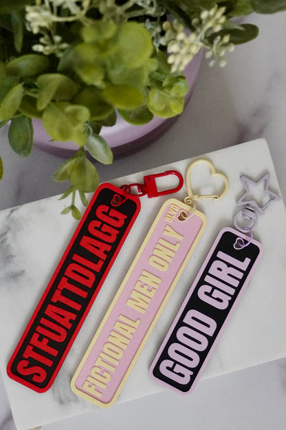 Good Girl 3D Printed Keychain