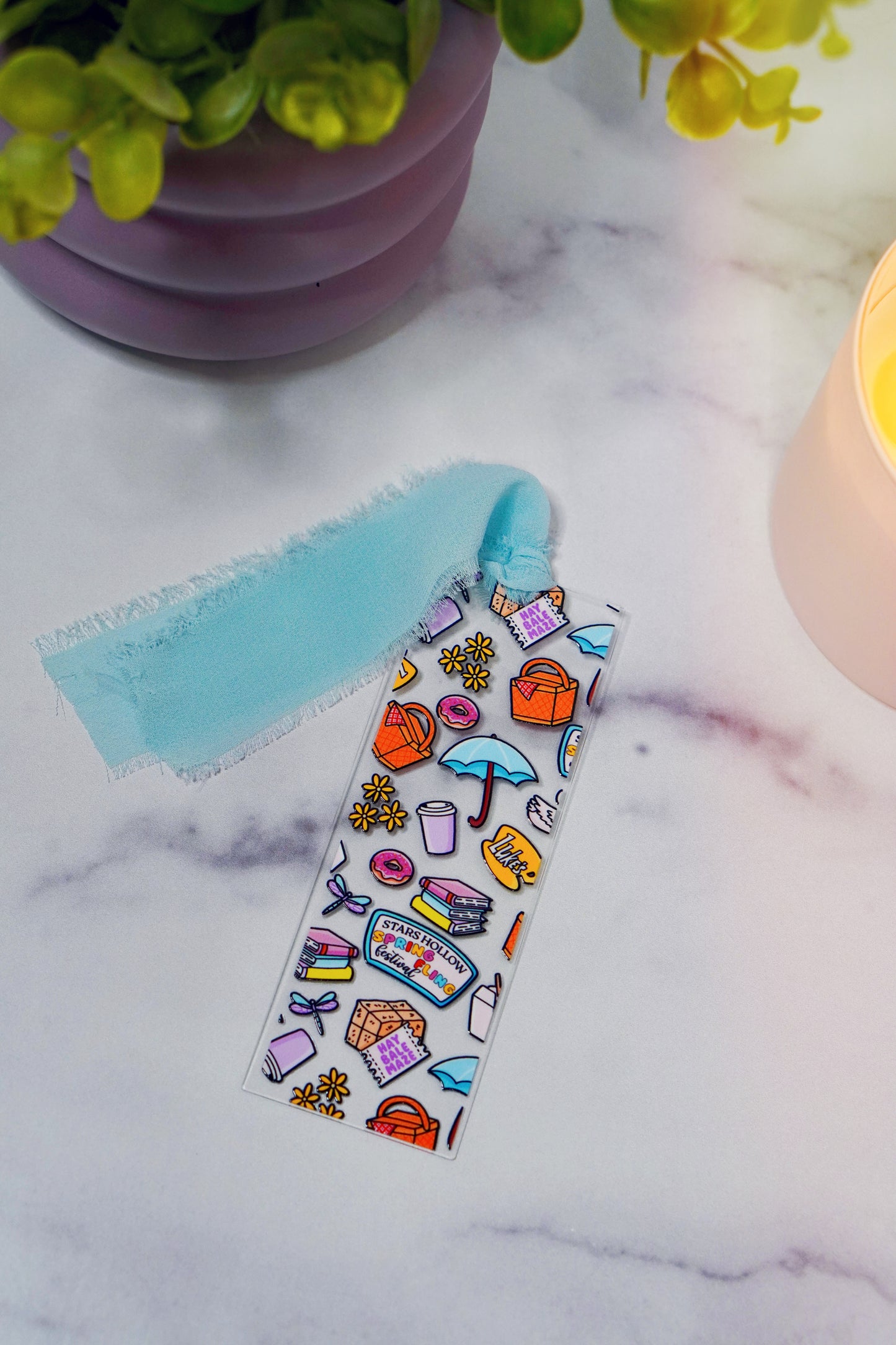 SH Spring Fling Acrylic Bookmark